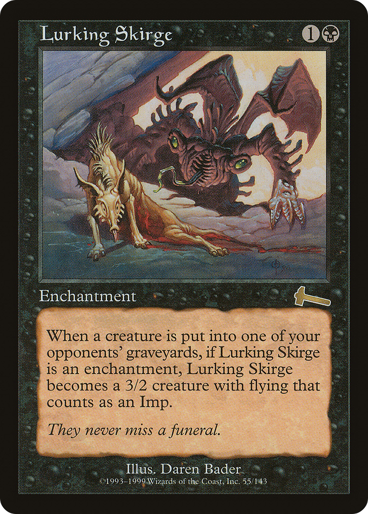 Lurking Skirge (055) Foil - Urza's Legacy