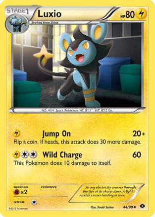 Luxio (44) Reverse Holofoil - Next Destinies