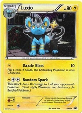 Luxio (Cosmos Holo) (BW34) Holofoil - Black Star Promos