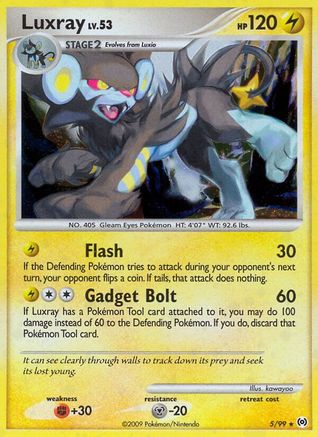 Luxray (5) Holofoil - Arceus