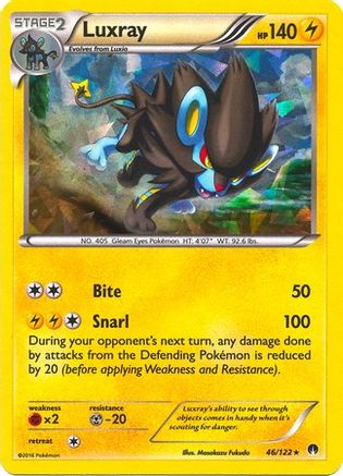 Luxray (Cracked Ice Holo) (Deck Exclusives) (46) Holofoil - BREAKpoint