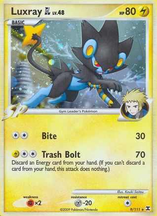 Luxray GL (9) Holofoil - Rising Rivals