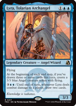 Lyra, Tolarian Archangel (217) - Reality Fracture