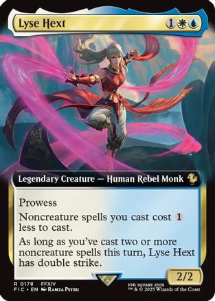 Lyse Hext (Extended Art) (178) Foil - Commander: FINAL FANTASY
