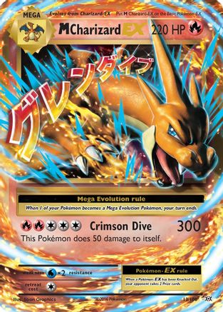 M Charizard EX (13) Holofoil - Evolutions