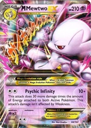 M Mewtwo EX (64) Holofoil - BREAKthrough