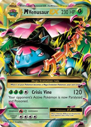 M Venusaur EX (2) Holofoil - Evolutions