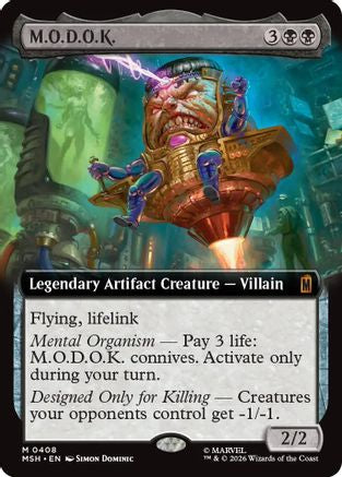 M.O.D.O.K. (Extended Art) (408) - Marvel Super Heroes