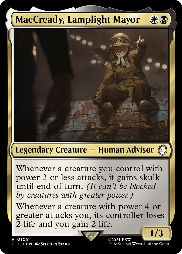 MacCready, Lamplight Mayor (108) Foil - Fallout