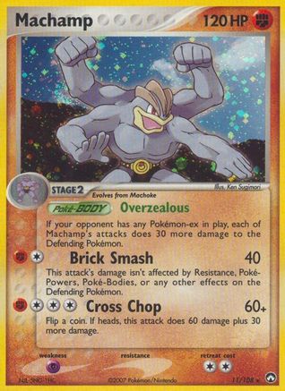 Machamp (11) Holofoil - Power Keepers