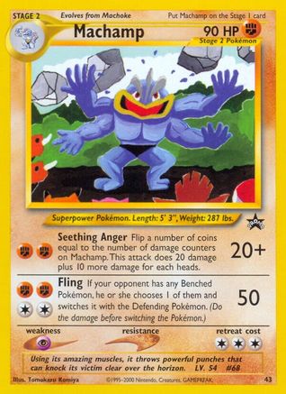 Machamp (43) - Wizards of the Coast Promos