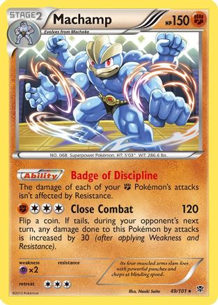 Machamp (49) Holofoil - Plasma Blast