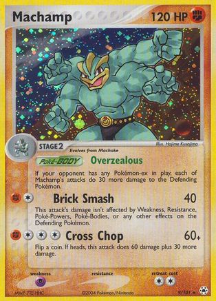 Machamp (9) Holofoil - Hidden Legends