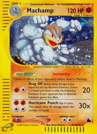 Machamp (H15) Holofoil - Skyridge
