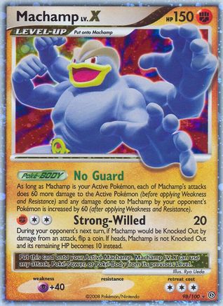 Machamp LV.X (98) Holofoil - Stormfront