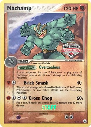 Machamp (National Championships) [Staff] (9) - Hidden Legends