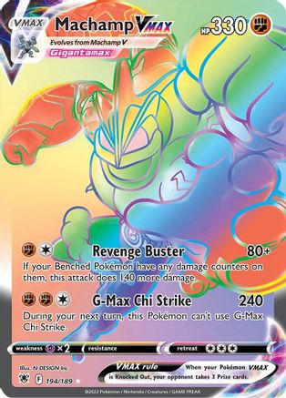 Machamp VMAX (194) Holofoil - Astral Radiance