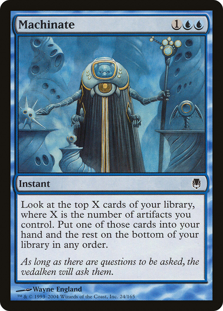 Machinate (024) Foil - Darksteel