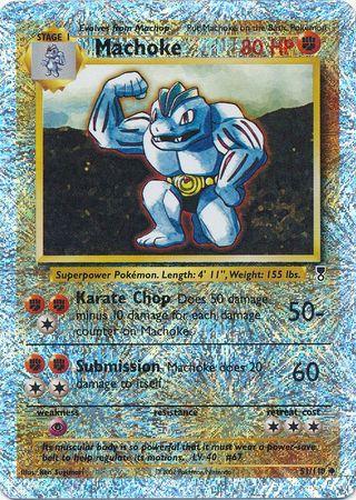 Machoke (51) Reverse Holofoil - Legendary Collection