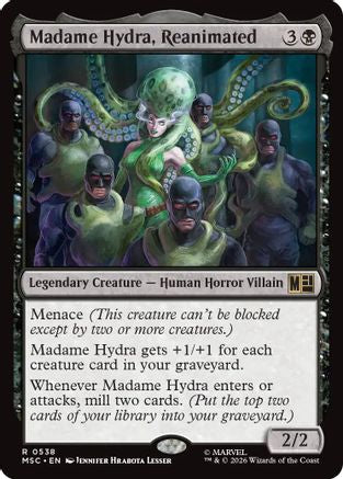 Madame Hydra, Reanimated (538) Foil - Commander: Marvel Super Heroes