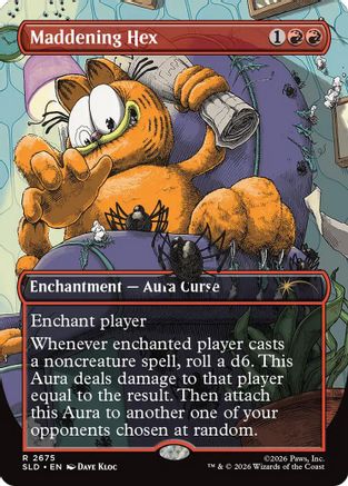 Maddening Hex (2675) Foil - Secret Lair Drop Series