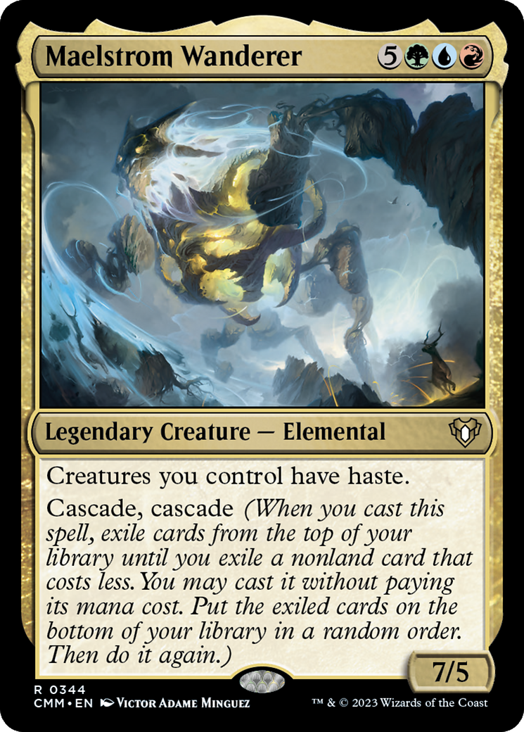 Maelstrom Wanderer (344) Foil - Commander Masters