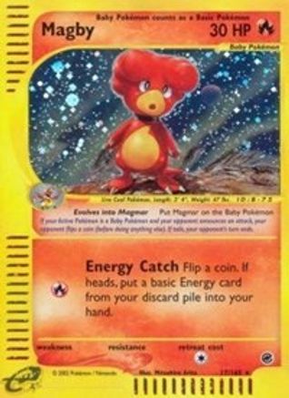 Magby (17) Reverse Holofoil - Expedition