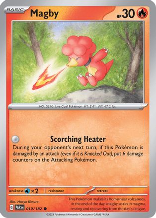 Magby (19) Reverse Holofoil - Paradox Rift