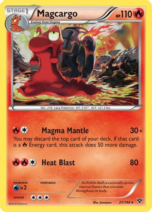 Magcargo (21) - XY Base Set