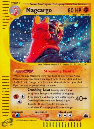 Magcargo (H17) Holofoil - Skyridge