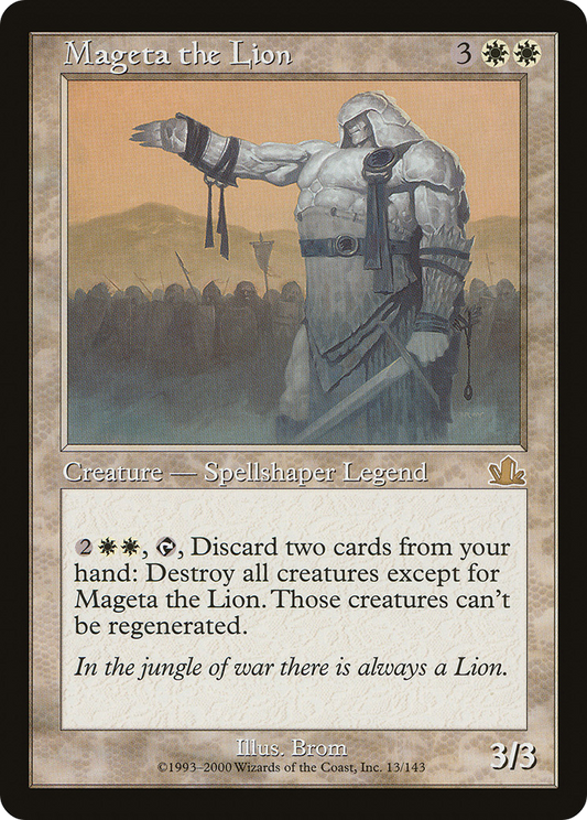 Mageta the Lion (013) - Prophecy