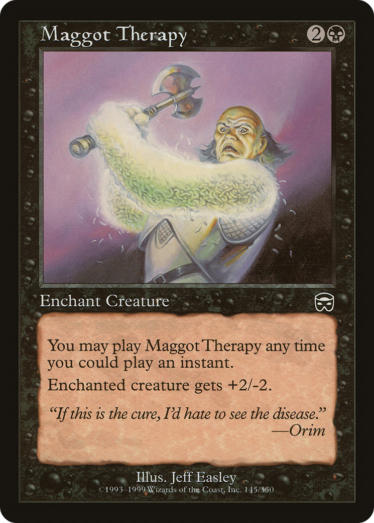 Maggot Therapy (145) Foil - Mercadian Masques