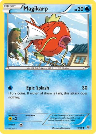 Magikarp (19) Reverse Holofoil - Ancient Origins
