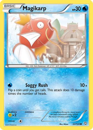 Magikarp (23) Reverse Holofoil - Dragons Exalted