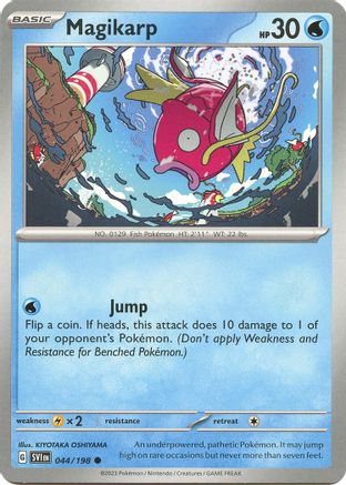 Magikarp (44) Reverse Holofoil - Scarlet & Violet