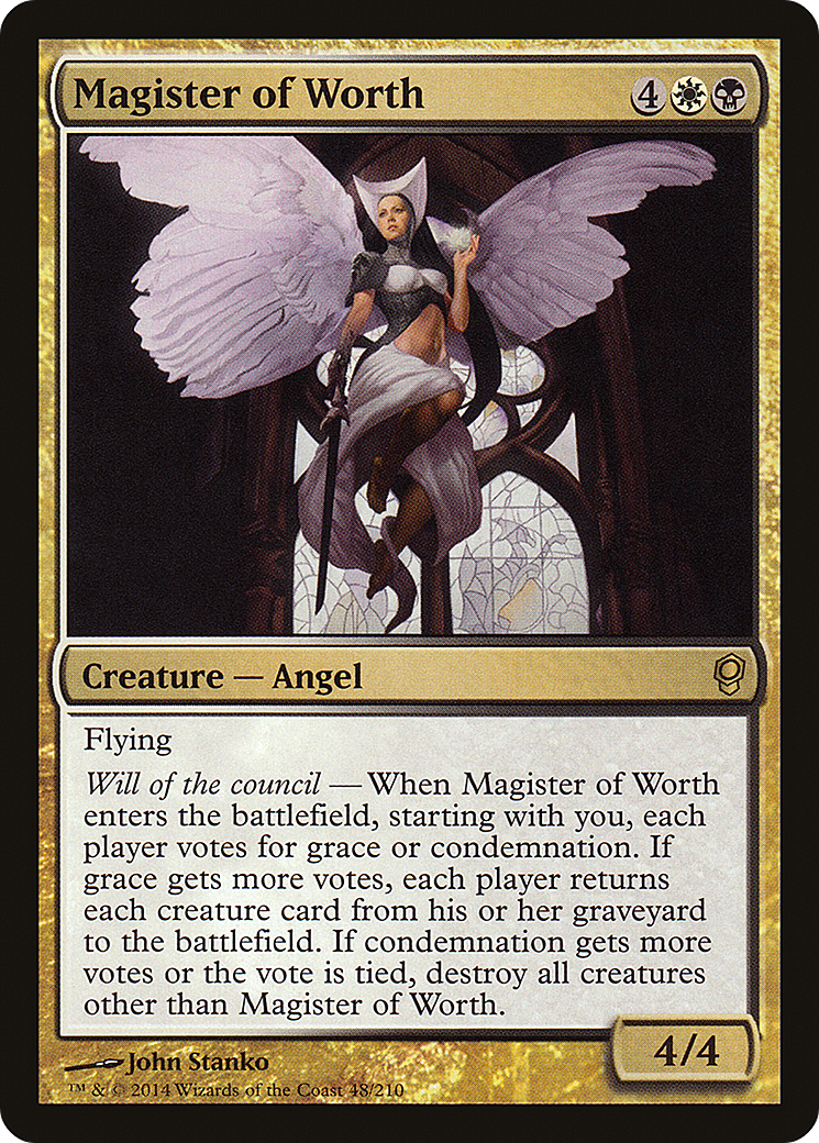 Magister of Worth (048) Foil - Conspiracy