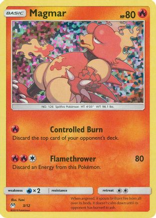 Magmar (3) Holofoil - McDonalds Promos 2019