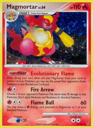 Magmortar (6) Holofoil - Supreme Victors