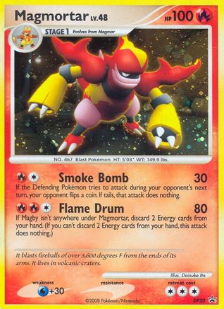 Magmortar (DP20) Holofoil - Black Star Promos
