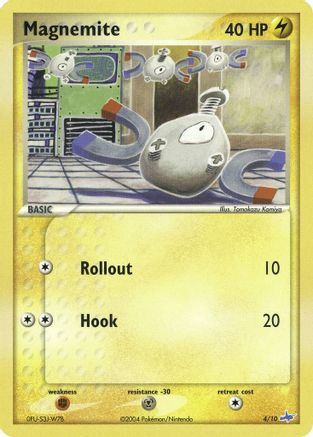 Magnemite (4) - Trainer Kit: Latias & Latios