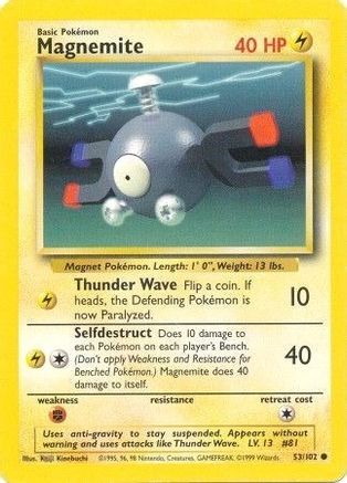 Magnemite (53) - Base Set
