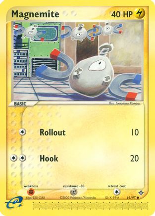 Magnemite (61) Reverse Holofoil - Dragon