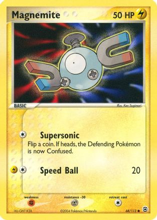 Magnemite (68) - FireRed & LeafGreen