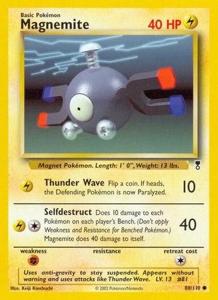 Magnemite (80) - Legendary Collection