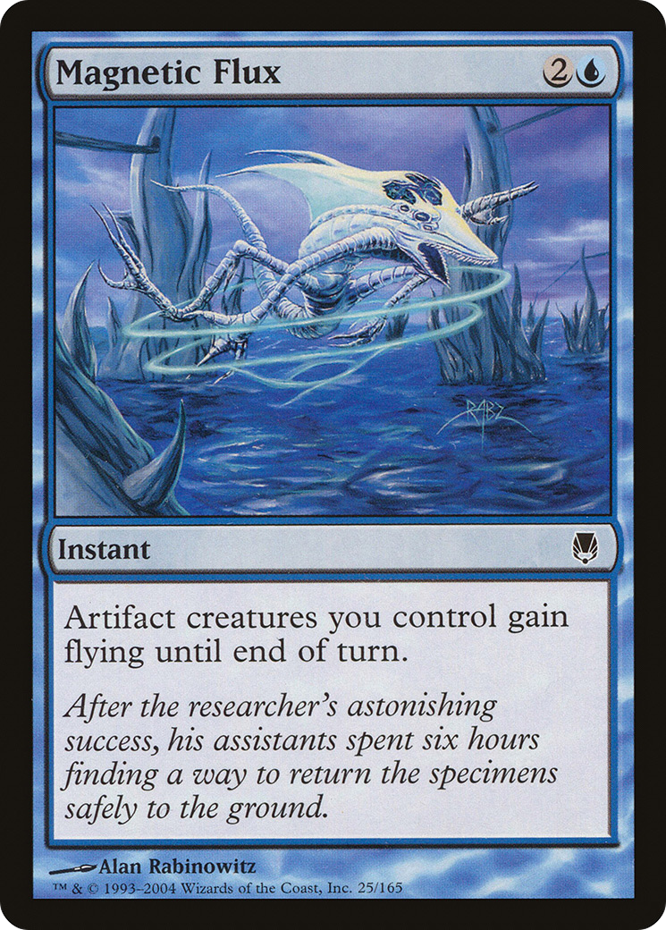 Magnetic Flux (025) Foil - Darksteel