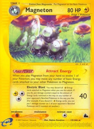 Magneton (19) Reverse Holofoil - Skyridge