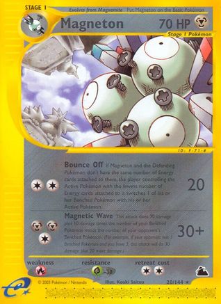 Magneton (20) Reverse Holofoil - Skyridge