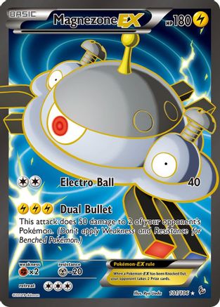 Magnezone EX (Full Art) (101) Holofoil - Flashfire