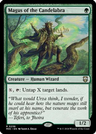 Magus of the Candelabra (236) Ripple Foil - Commander: Modern Horizons 3