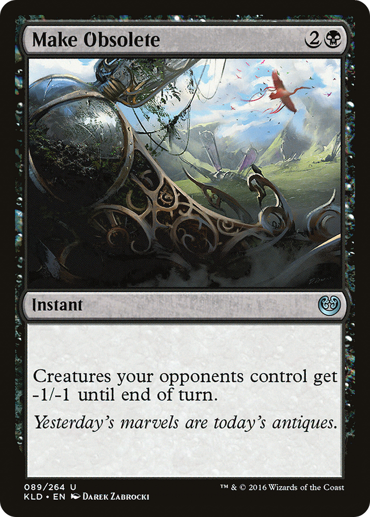 Make Obsolete (089) Foil - Kaladesh